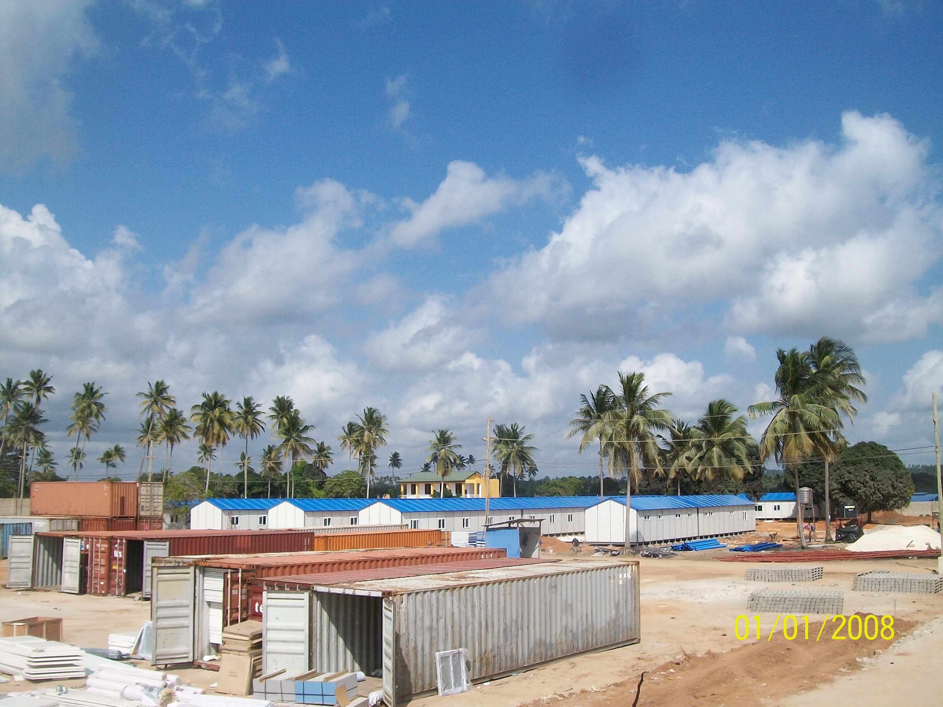 Beijing Chengdong Prefab Houses for Tanzania Gas Pipeline Camp Project