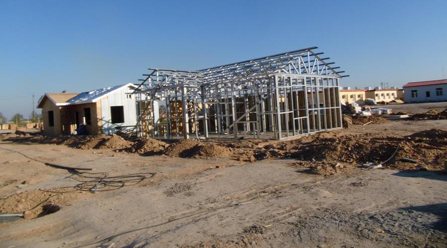 Iraq Saladin Power Station Camp with CDPH Prefab Houses