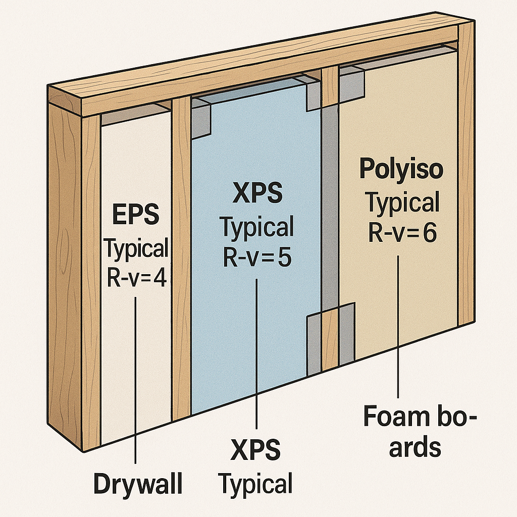Rigid Foam Boards (EPS, XPS, Polyiso)
