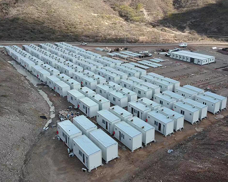 Container Housing Project for Mining Camp in Mexico