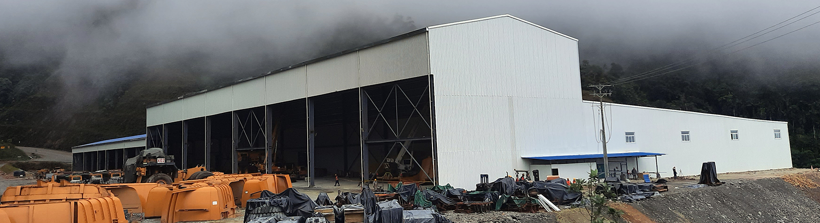 Proyecto de campamento de mina de cobre de la 19ª Mesa del Ferrocarril Mirado de China de Ecuador