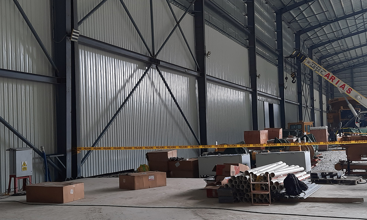 Proyecto de campamento de mina de cobre de la 19ª Mesa del Ferrocarril Mirado de China de Ecuador