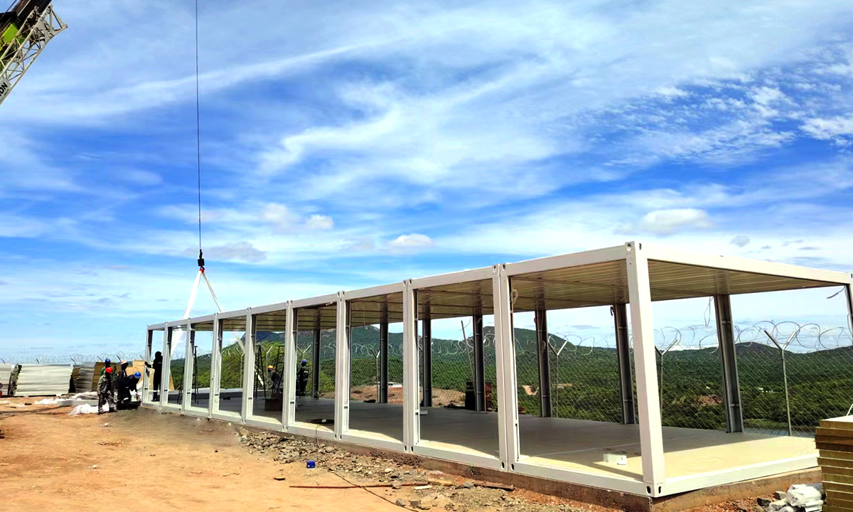 Proyecto de campamento minero de Zimbabue