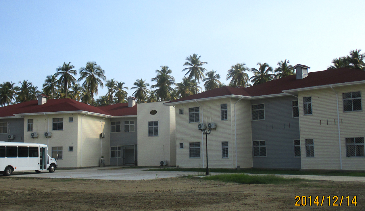 Maquinaria China Venezuela Central Power Plant Proyecto de Villa de Acero Ligero