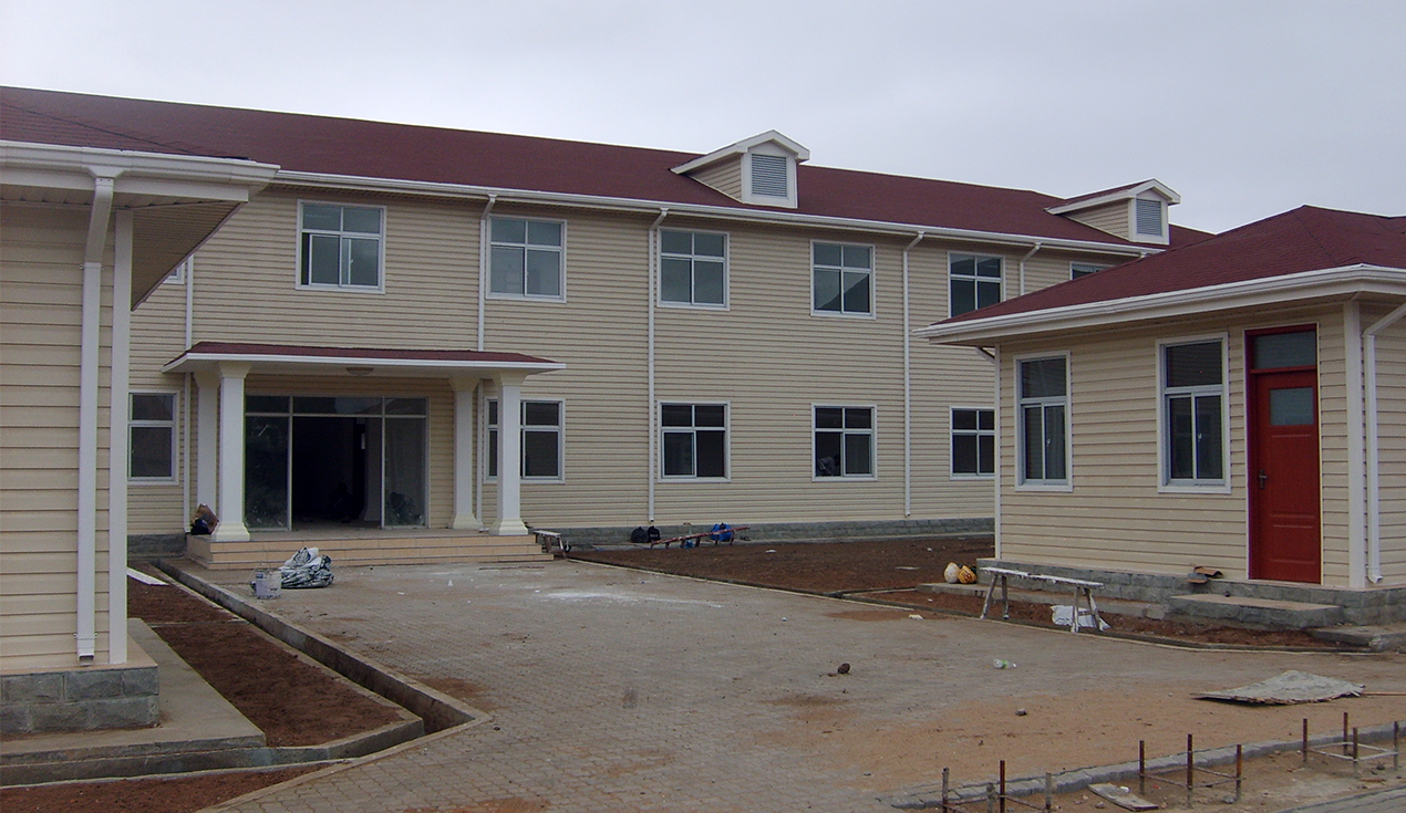 Proyecto de villa de acero ligero del puente de carretera de China en Mozambique