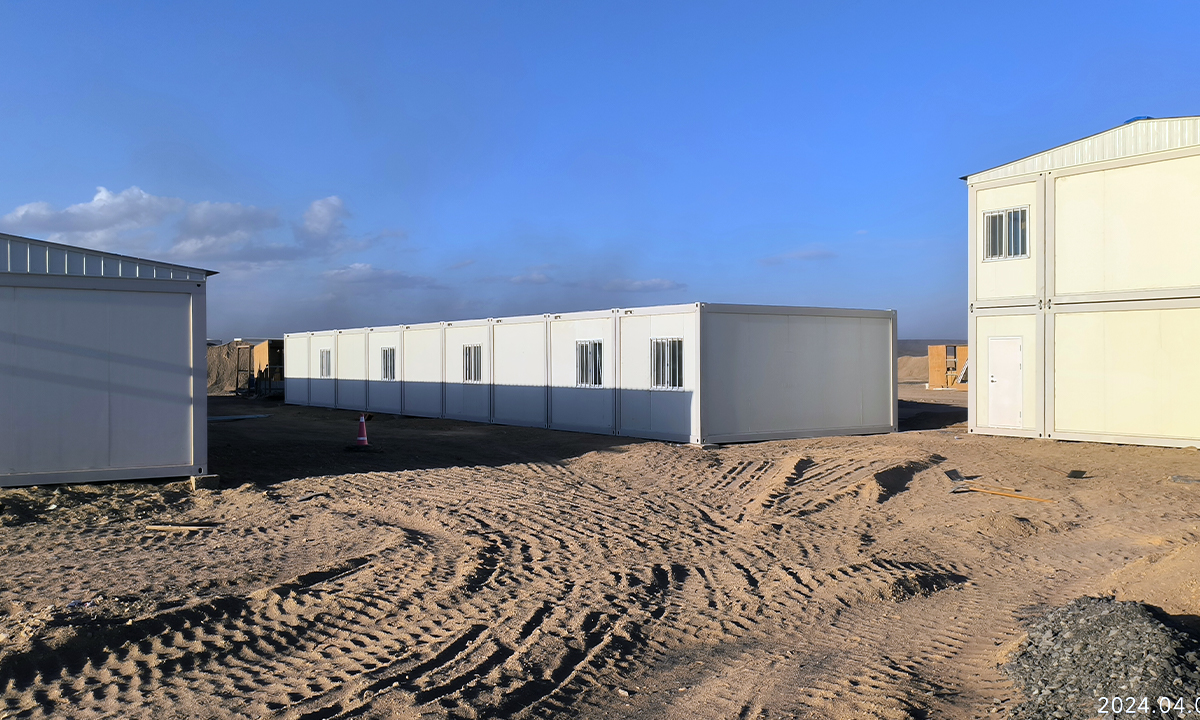 Proyecto de campamento de mina de carbón de Mongolia Sinohydro