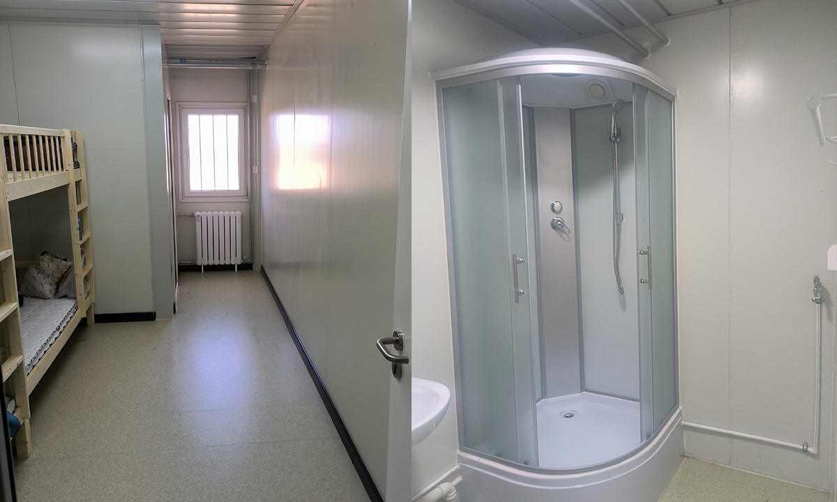 Proyecto de campamento de mina de carbón de Mongolia Sinohydro