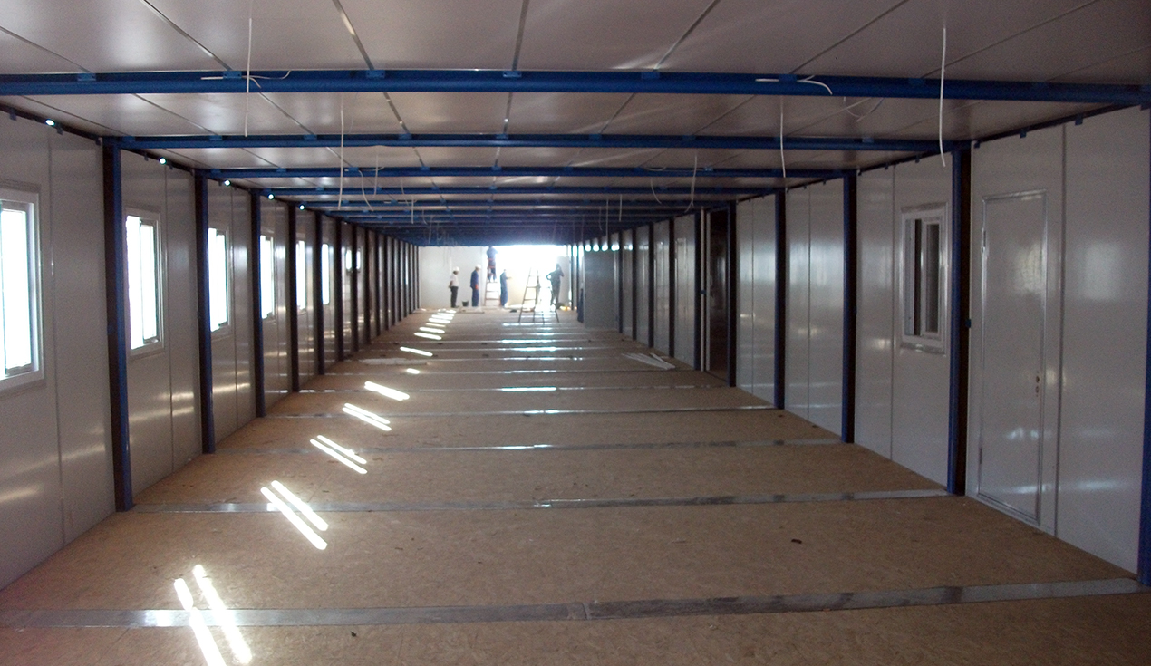 Argelia China Construcción Tercera Oficina Gran Mezquita de Jiama Proyecto de Casa de Caja Modular