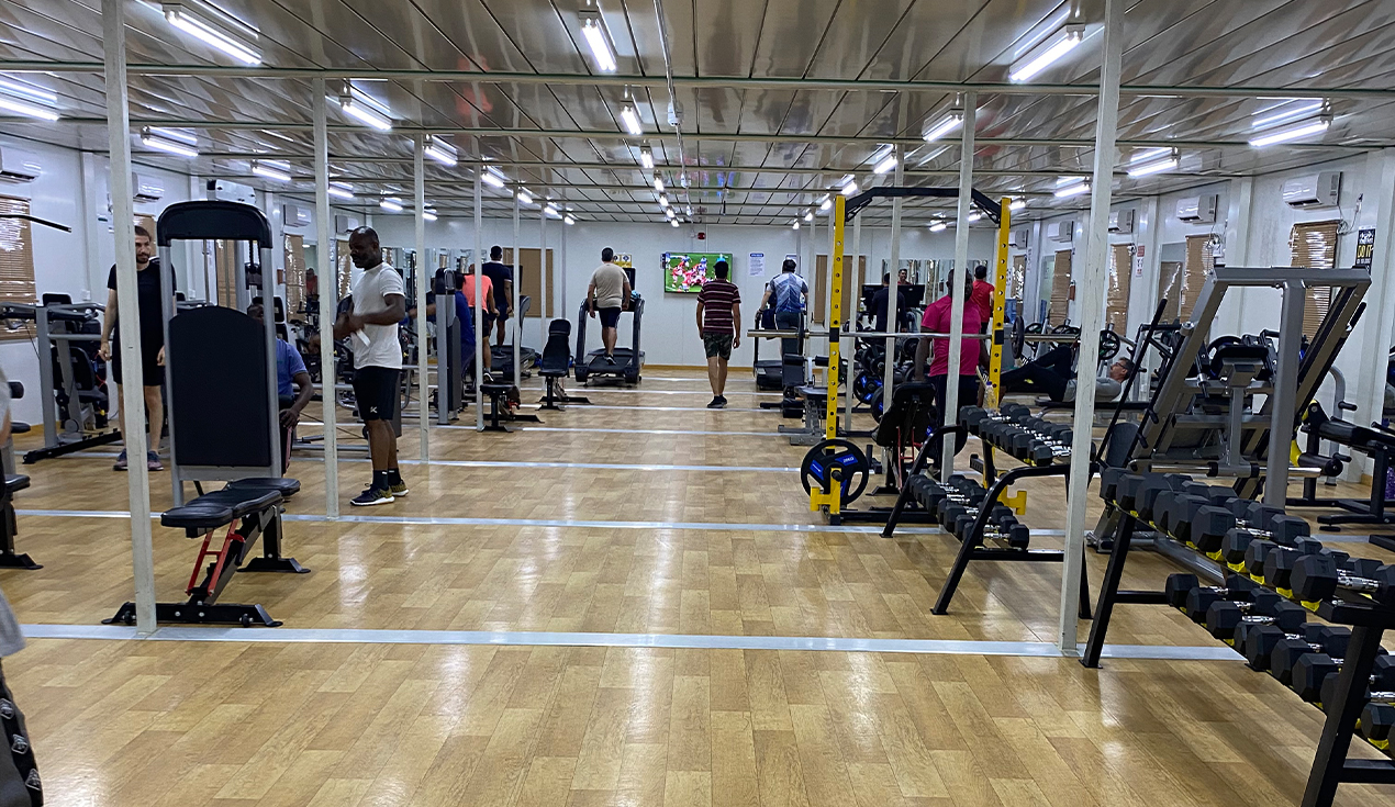 Campamento del Proyecto de Gas Simbiano en Nigeria