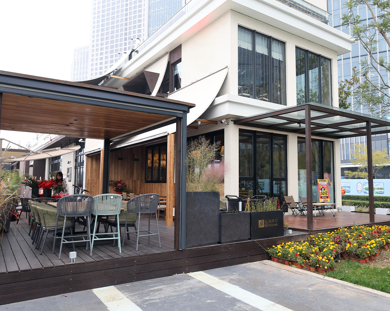 Proyecto Comercial del Área Escénica 5A del Canal Cisjordania de Beijing Tongzhou