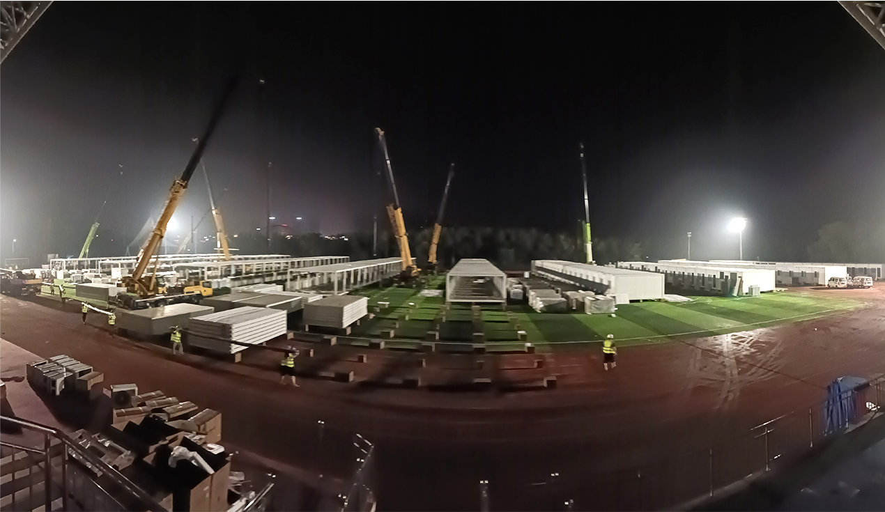 Proyecto del hospital epidémico de Henan sanmenxia