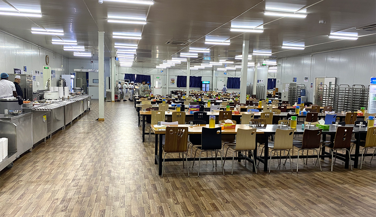 Campamento del Proyecto de Gas Simbiano en Nigeria