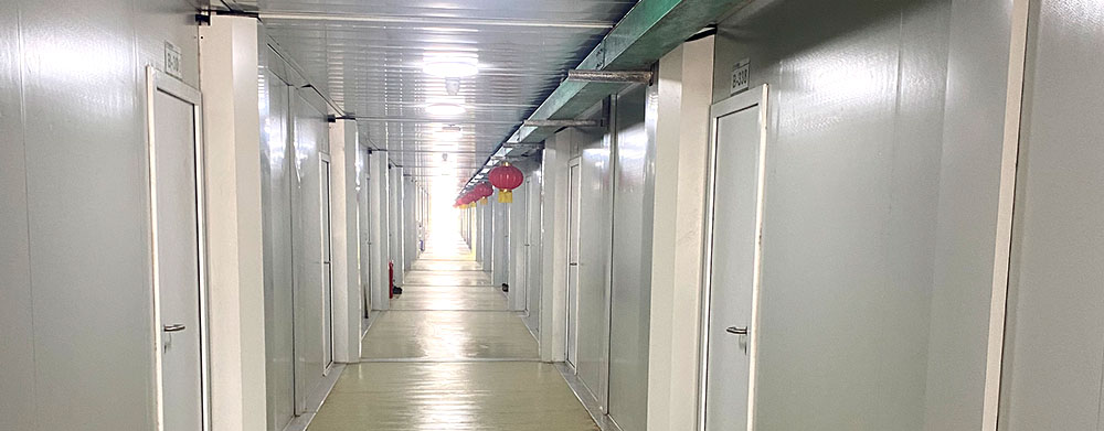 Proyecto de construcción de dormitorios de la fábrica Greenmeiqing Meibang en Indonesia