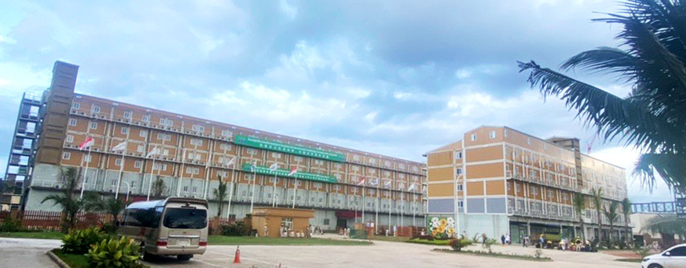 Proyecto de construcción de dormitorios de la fábrica Greenmeiqing Meibang en Indonesia