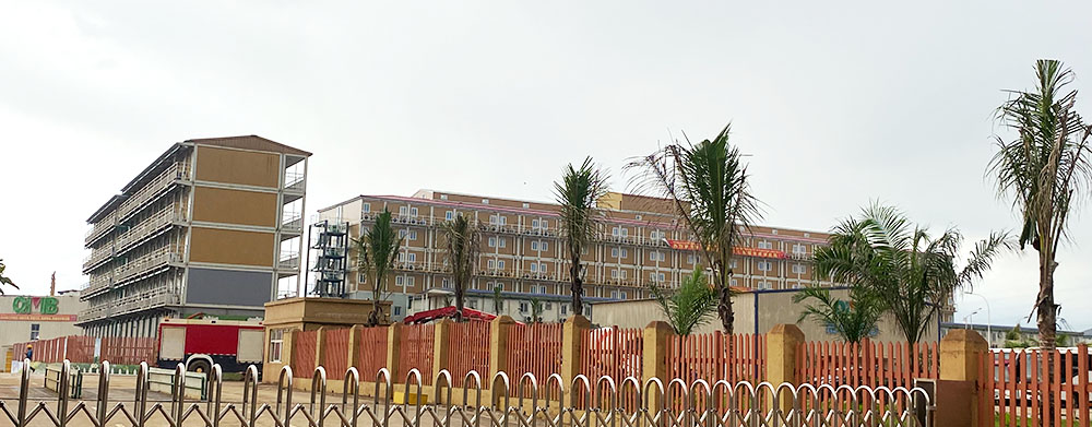 Proyecto de construcción de dormitorios de la fábrica Greenmeiqing Meibang en Indonesia