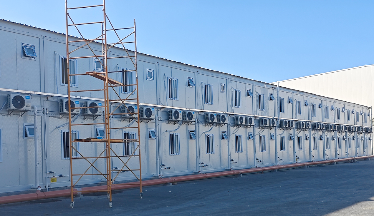 Proyecto de dormitorio de empleados en México